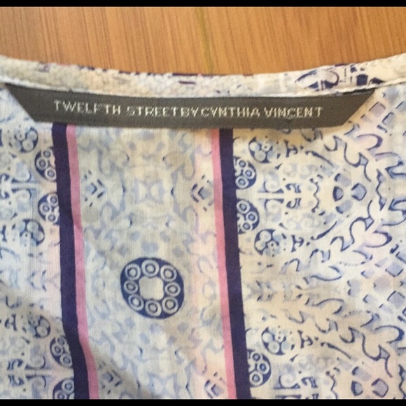 Cynthia Vincent romper SILK short sleeve - Picture 3 of 5